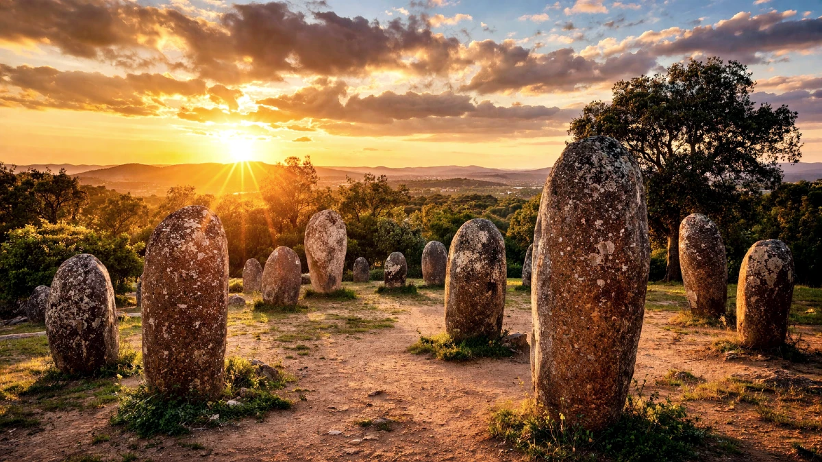 Mégalithisme au Portugal : dolmens, menhirs et cromlechs