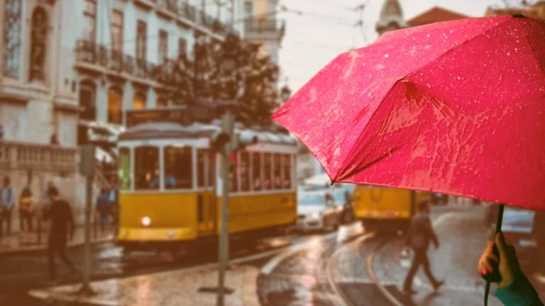 pluie au portugal