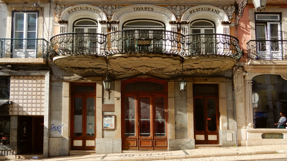 restaurant tavares lisbonne
