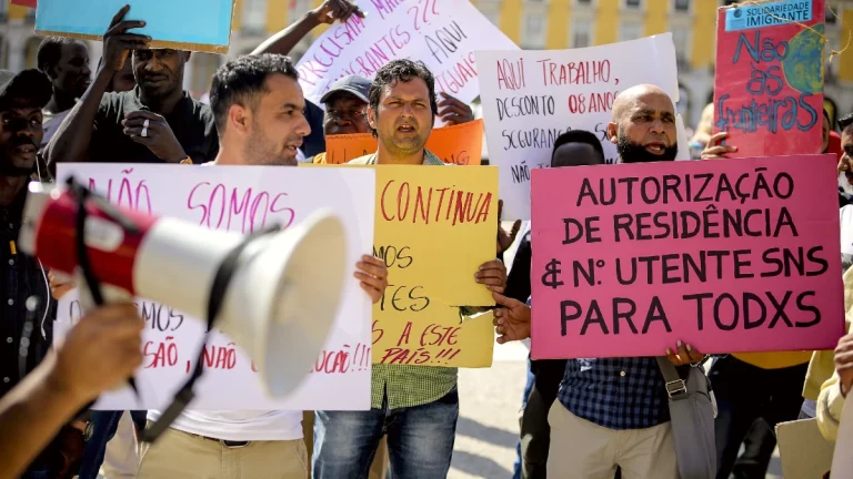 manifestation portugal