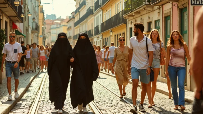 femmes burqa portugal interdit