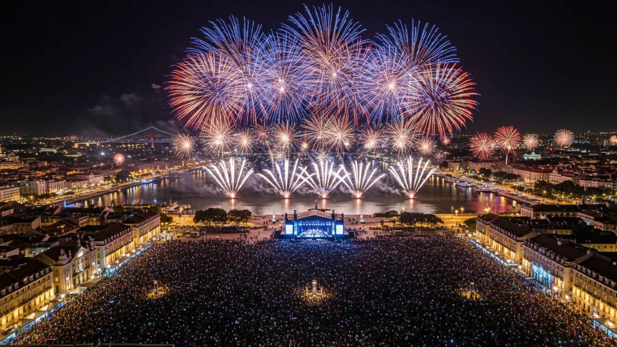 nouvel an lisbonne