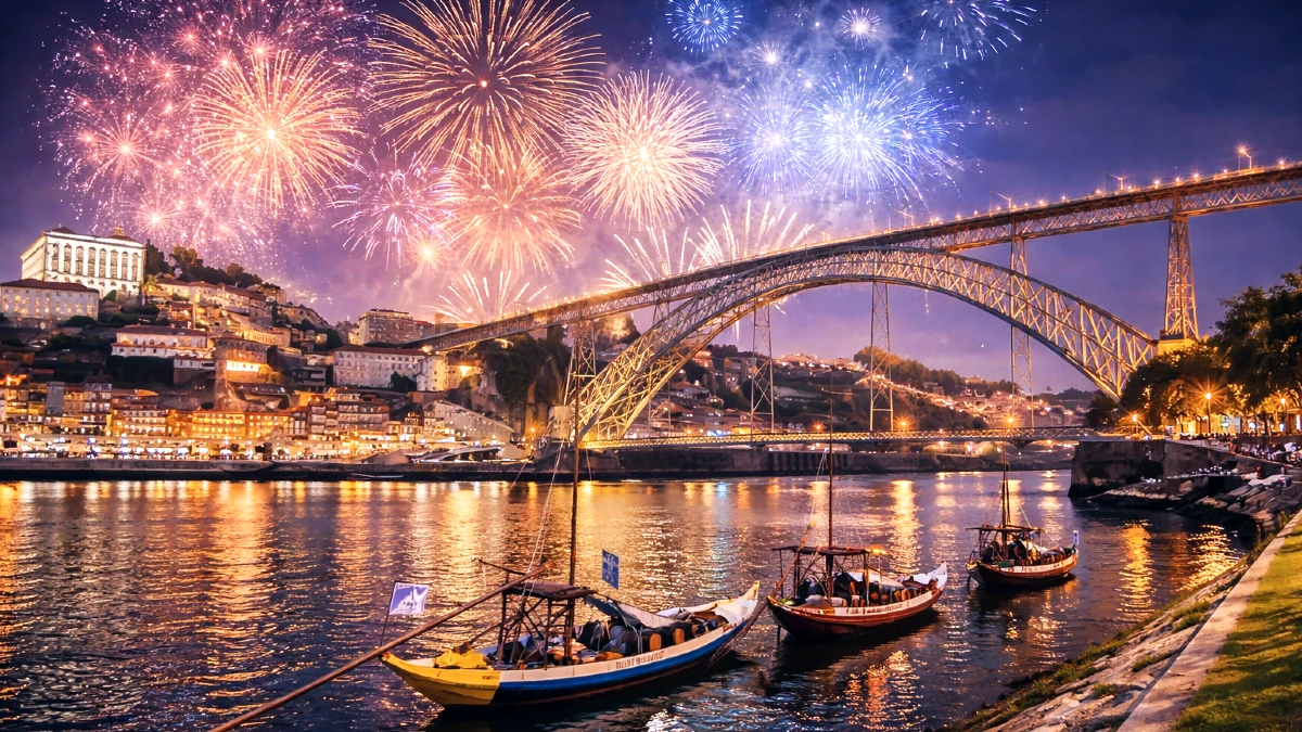 Réveillon 2025, le Portugal en fête pour le nouvel an