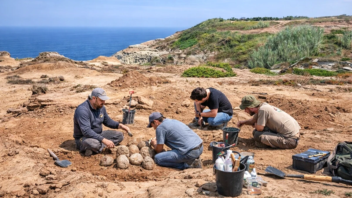 Découverte d&rsquo;un nid de dinosaures vieux de 150 millions d&rsquo;années