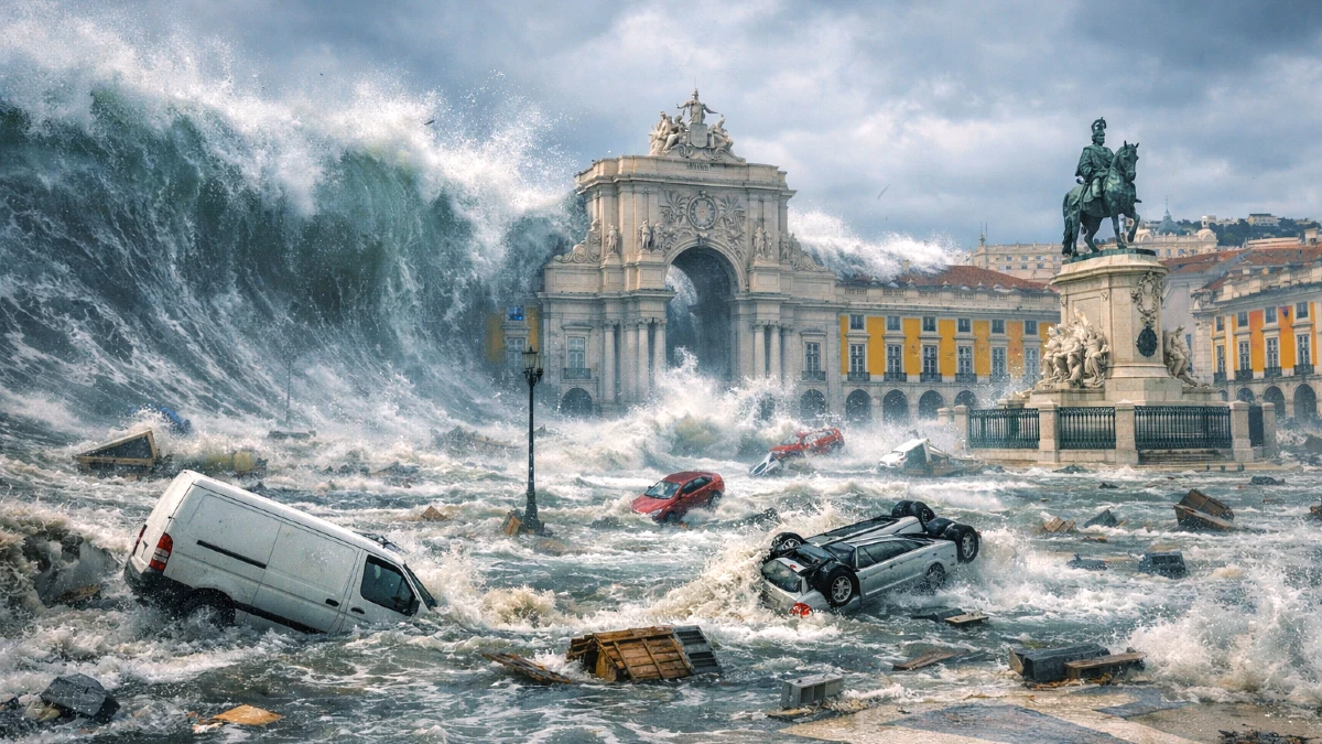 Lisbonne teste son système d’alerte tsunami