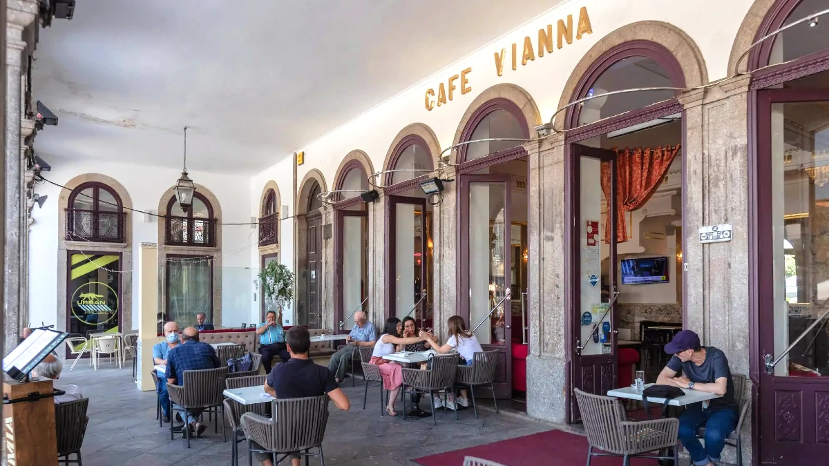 Café Vianna, em Braga