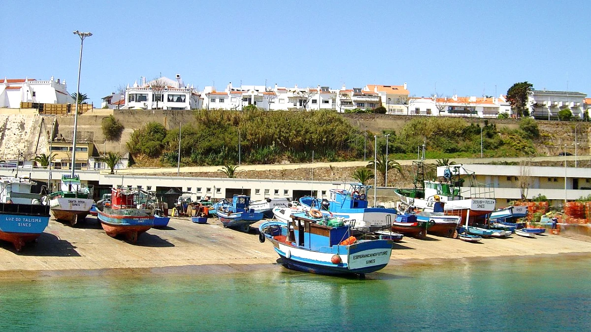 porto de pesca sines