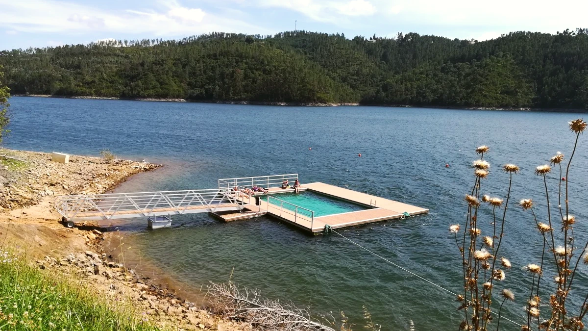 praia fluvial fontes