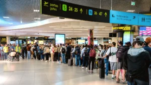 chaos aeroport lisbonne