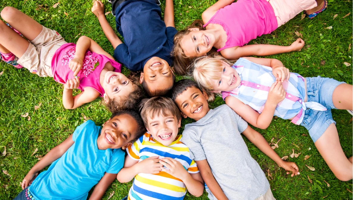 enfants heureux