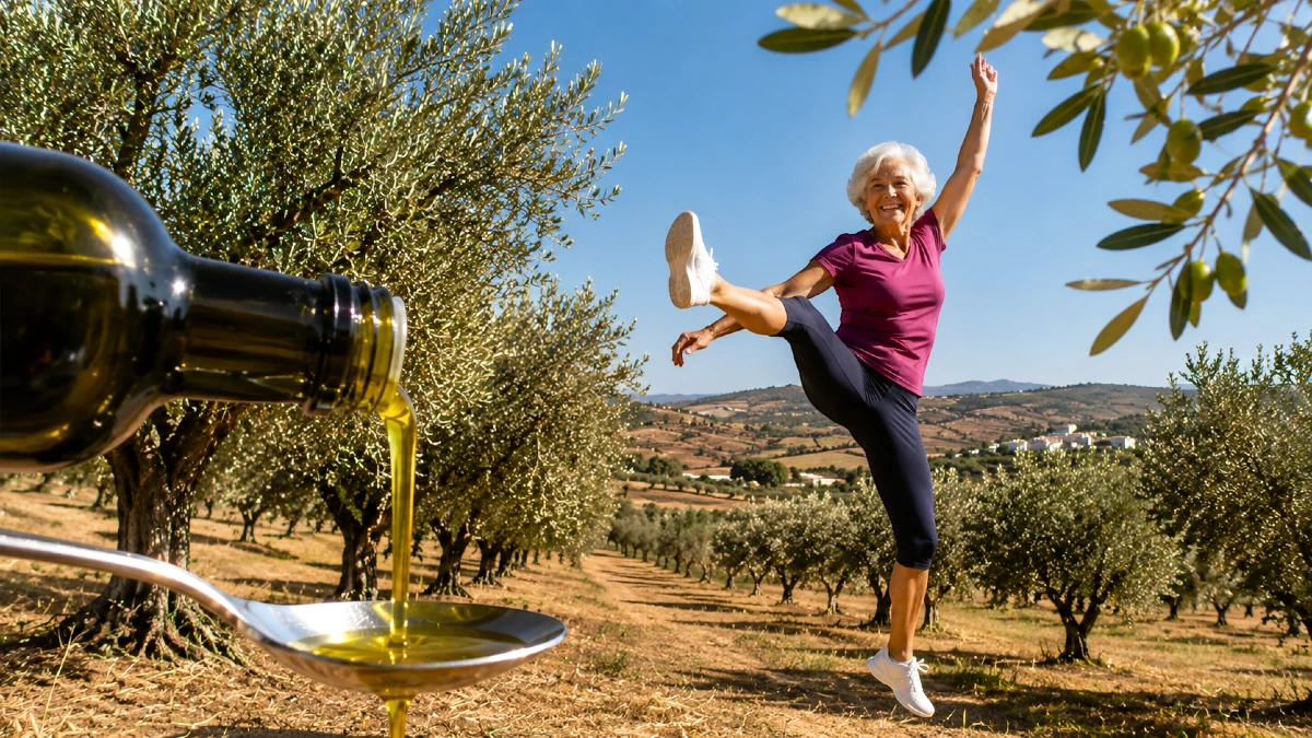 huile olive sante