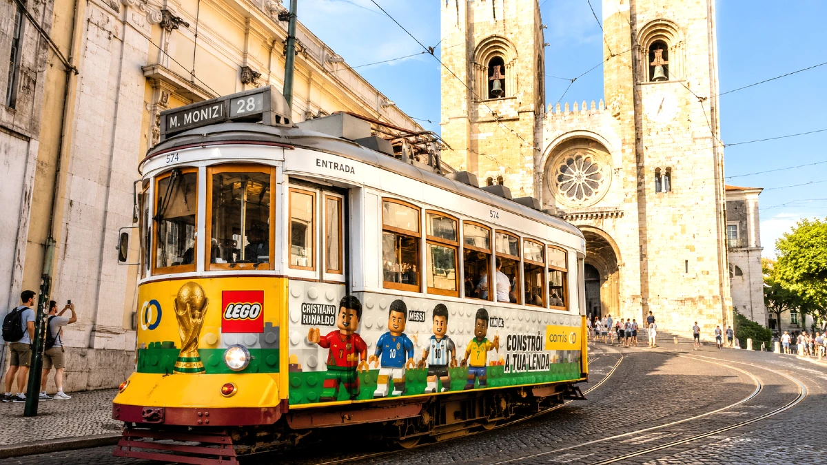 lego tram 28