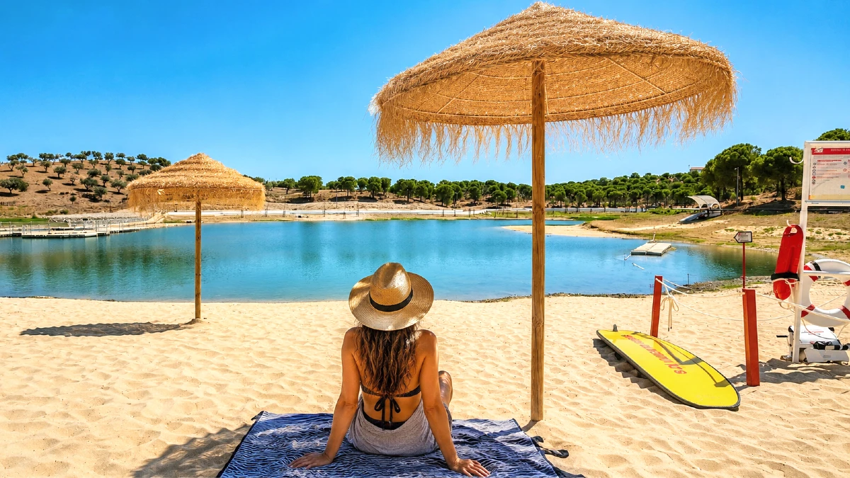 plage moura lago alqueva
