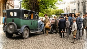 voiture a gauche portugal 1928