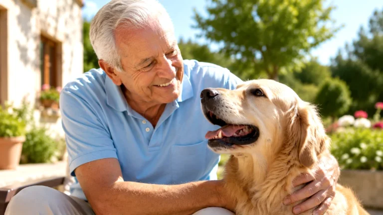 chien solitude 3e age