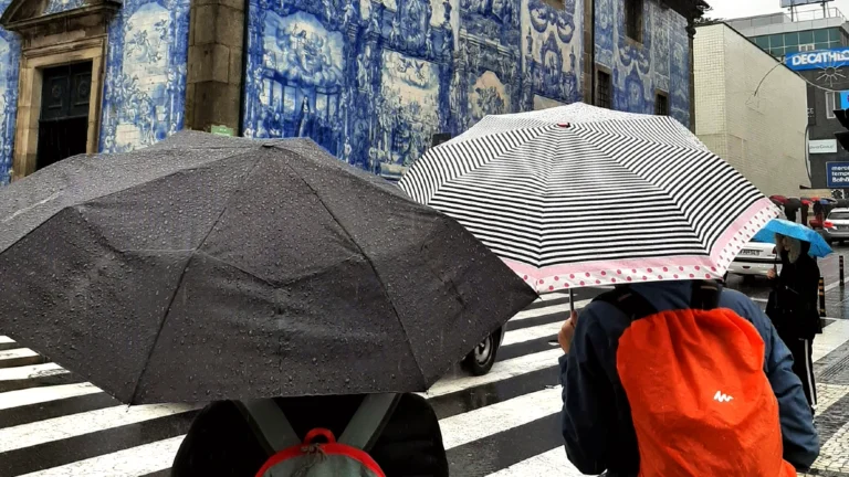 pluie nord du portugal