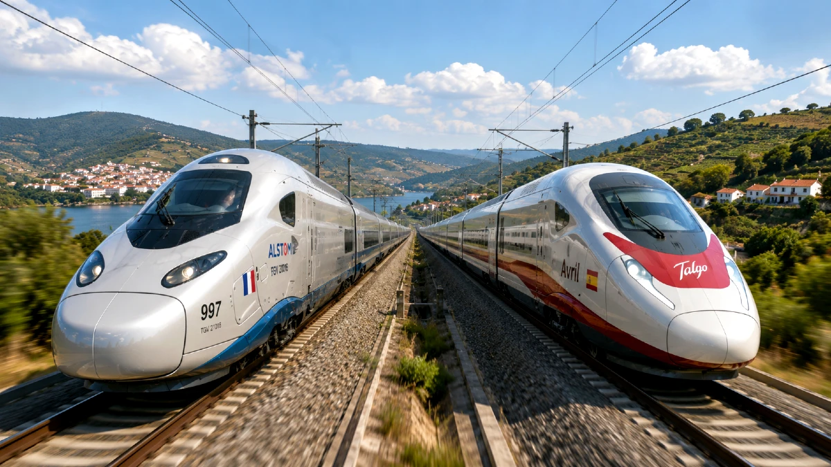 TGV france espagne portugal