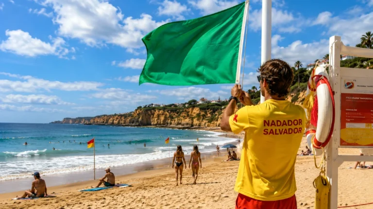 drapeaux plage portugal