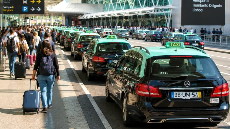 taxis aeroport lisbonne