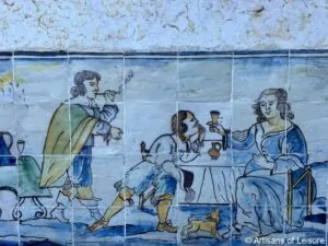 fronteira azulejos
