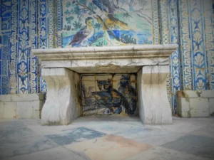 fronteira azulejos