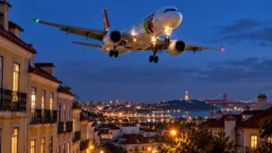 lisbonne vol de nuit