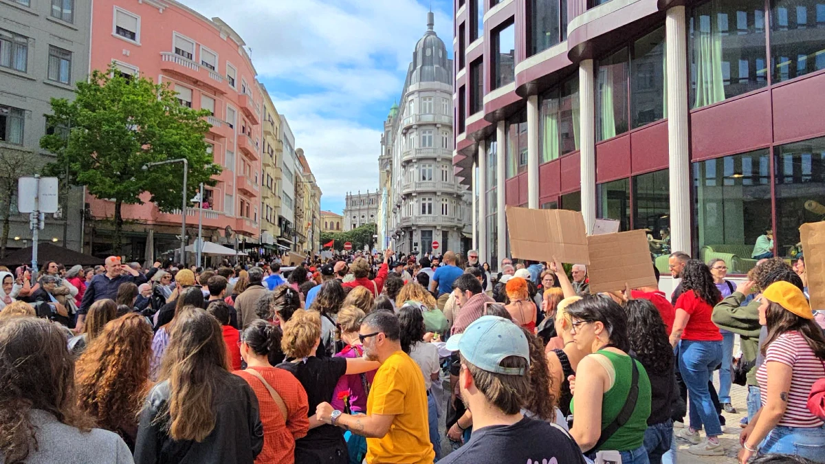 Não dá mais manifestacao lisboa
