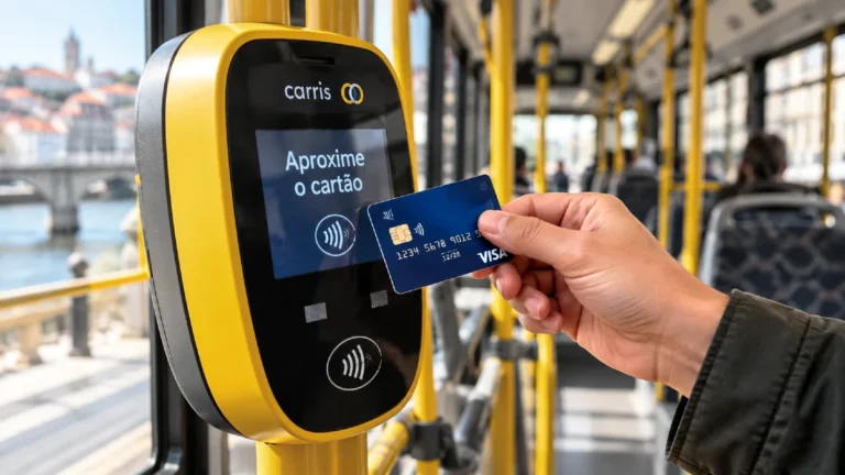 Paiement sans contact transports portugal
